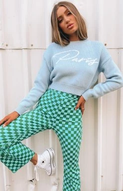 BB Exclusive Paris Jumper Light Blue