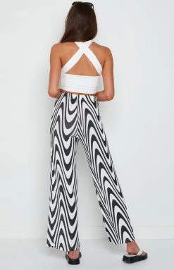 BB Exclusive Party Hard Mono Print Pants