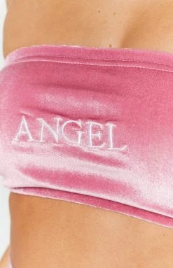 BB Exclusive Tops Paulette Strapless Festival Crop