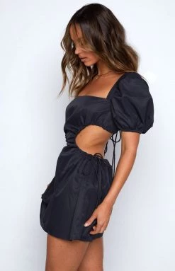 BB Exclusive Penelope Mini Dress Black New