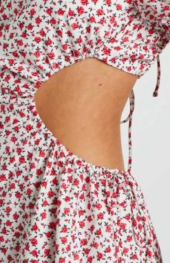 BB Exclusive Penelope Mini Dress Pink Floral Dresses