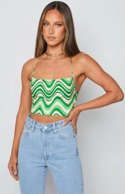 BB Exclusive Tops Heir Top Green