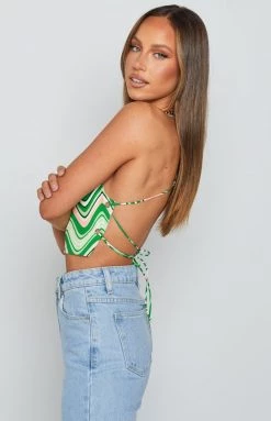 BB Exclusive Tops Heir Top Green