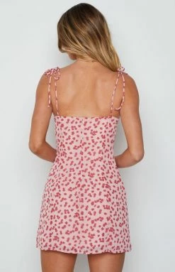 BB Exclusive Penny Lane Dress Pink Floral New