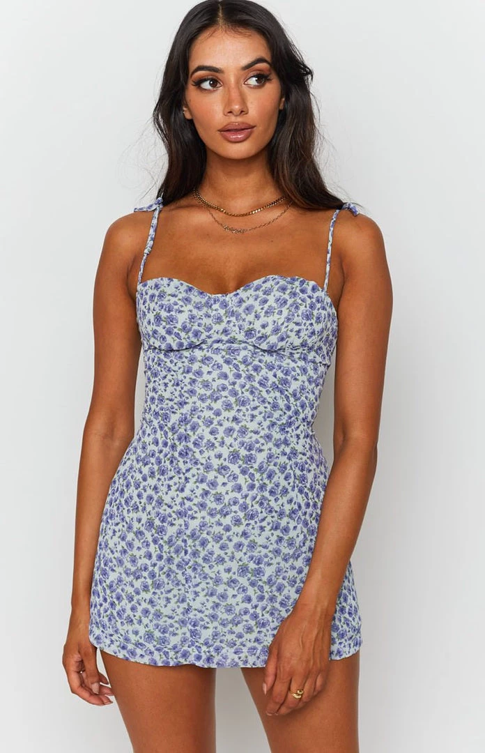 BB Exclusive New Penny Lane Dress Blue Floral 3 BB Exclusive New Penny Lane Dress Blue Floral