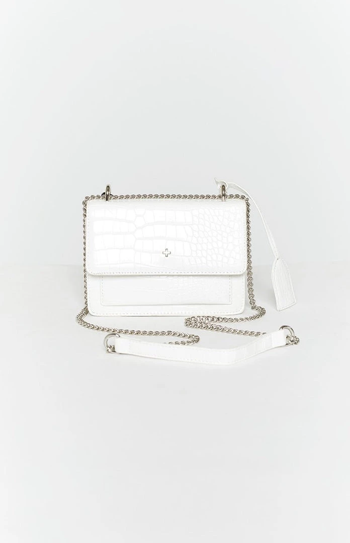 Peta And Jain Peta & Jain Lissy White Croc Shoulder Bag Back In Stock 3 Peta And Jain Peta & Jain Lissy White Croc Shoulder Bag Back In Stock