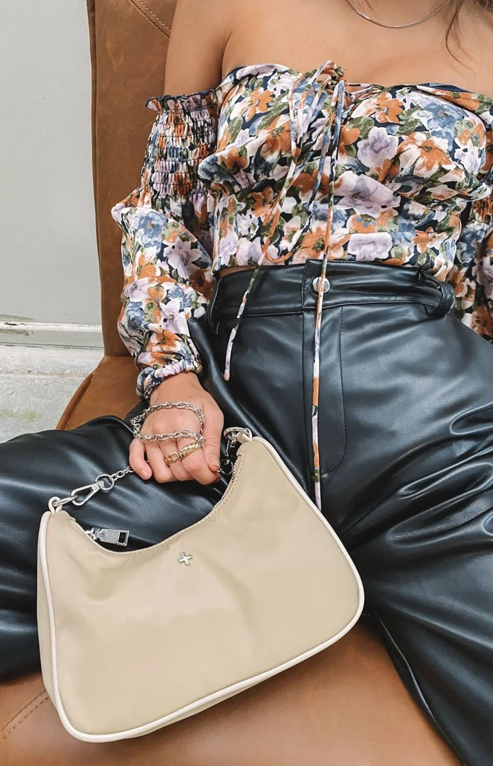 Peta And Jain Peta & Jain Paloma Handbag Beige Nylon Back In Stock 2 Peta And Jain Peta & Jain Paloma Handbag Beige Nylon Back In Stock