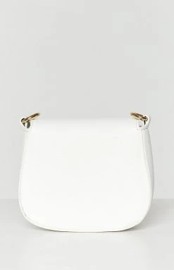 Peta And Jain Peta & Jain Leon White Mini Saddle Bag Peta + Jain 6 Peta And Jain Peta & Jain Leon White Mini Saddle Bag Peta + Jain
