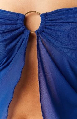 Beginning Boutique Petro Blue Cami Tops