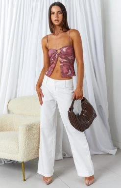 Beginning Boutique Tops Petro Pink Print Cami 13 Beginning Boutique Tops Petro Pink Print Cami