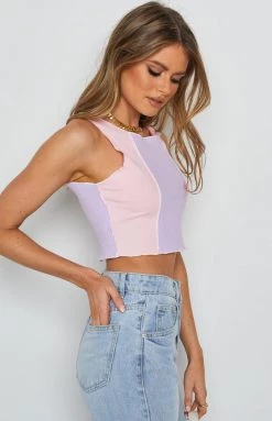 Beginning Boutique Rustic Two Toned Top Pink Tops 14 Beginning Boutique Rustic Two Toned Top Pink Tops