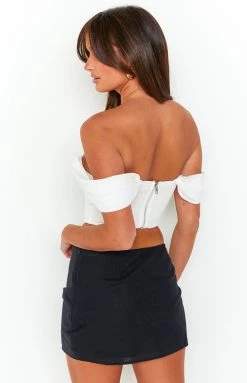 Beginning Boutique New Polly Bustier Top White 18 Beginning Boutique New Polly Bustier Top White
