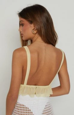 BB Exclusive Poppy Yellow Crop Top 11 BB Exclusive Poppy Yellow Crop Top