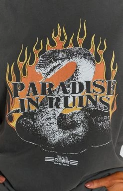 Thrills Power In Paradise Merch Tee Merch Black