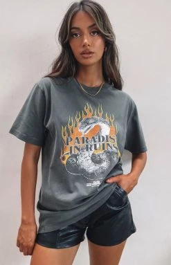 Thrills Power In Paradise Merch Tee Merch Black