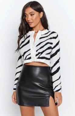 Beginning Boutique Pretty Liar Knitted Cardigan Zebra Tops 15 Beginning Boutique Pretty Liar Knitted Cardigan Zebra Tops