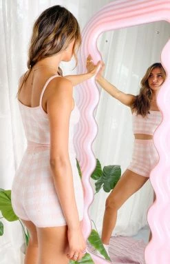 BB Exclusive Tops Primrose Pink Knit Top