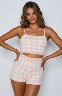 BB Exclusive Tops Primrose Pink Knit Top