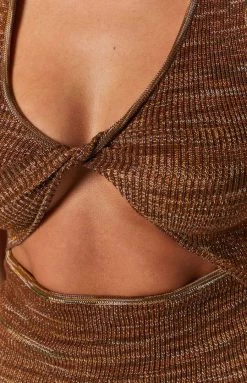 Beginning Boutique Ravenna Cut Out Maxi Dress Brown Dresses 12 Beginning Boutique Ravenna Cut Out Maxi Dress Brown Dresses