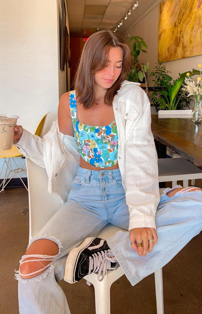 Beginning Boutique Outerwear Rayna Cord Jacket Cream 1 Beginning Boutique Outerwear Rayna Cord Jacket Cream