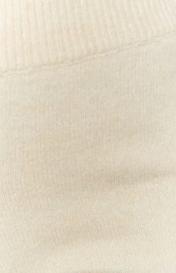 Beginning Boutique Reagan Knit Shorts Beige Bottoms