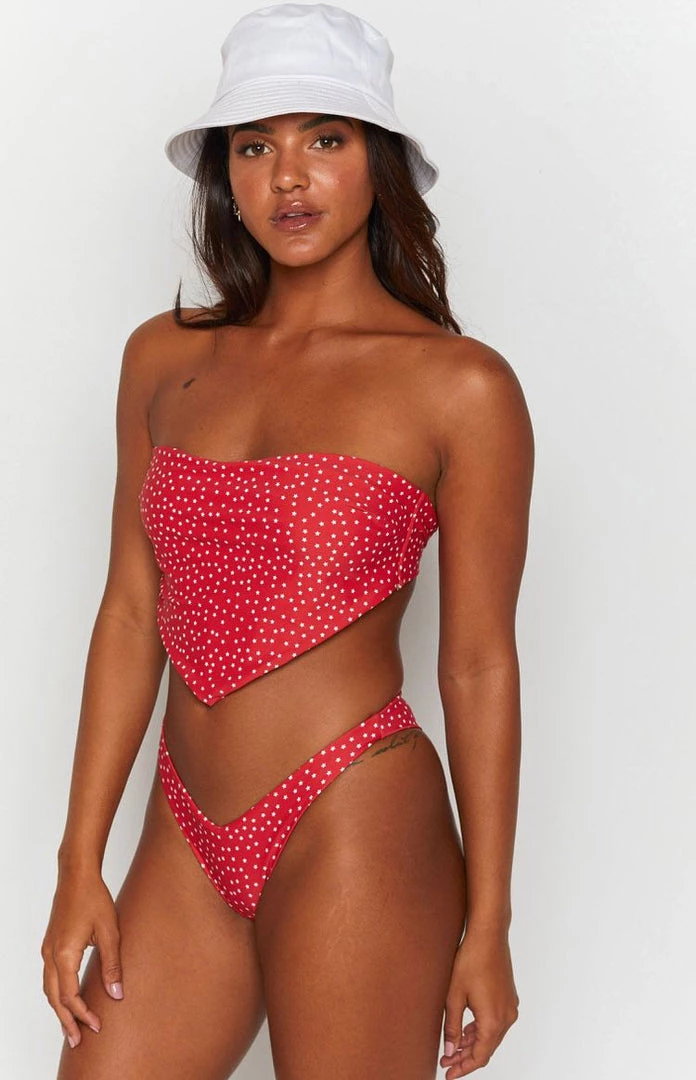 9.0 Swim Vinnie Bikini Bottom Star Print 8 9.0 Swim Vinnie Bikini Bottom Star Print