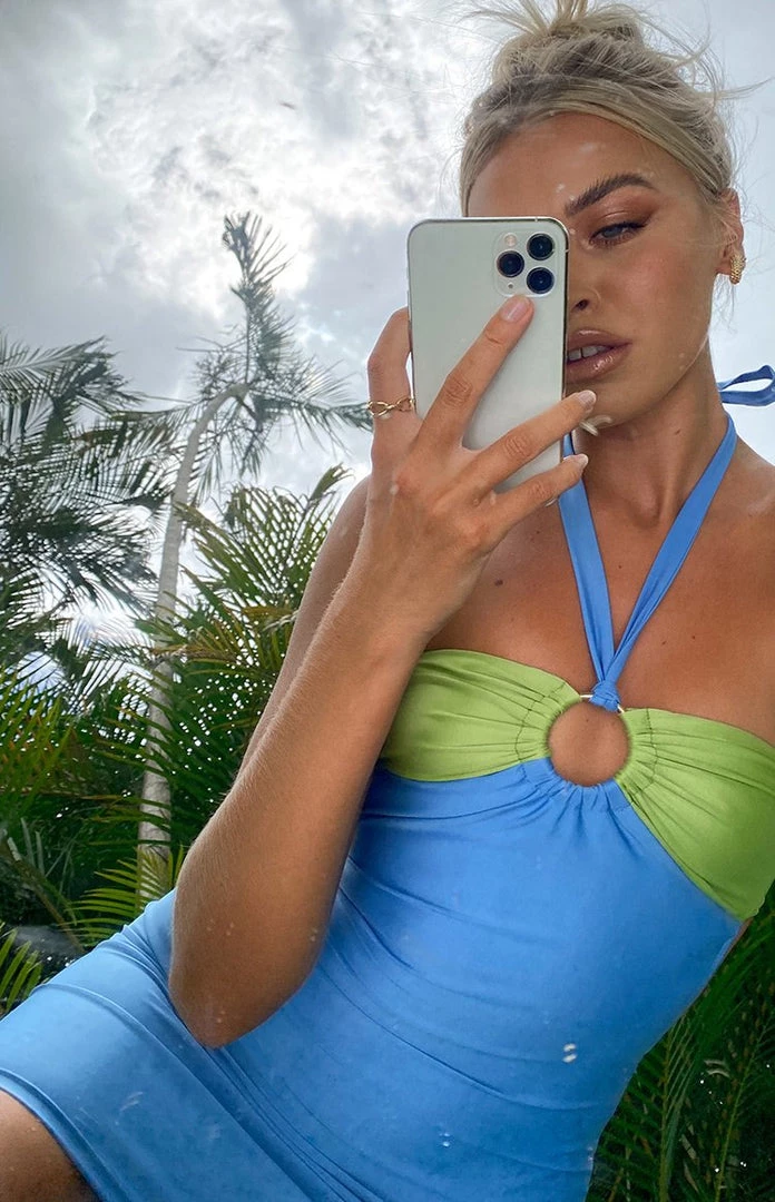 BB Exclusive Reign Mini Dress Blue 8 BB Exclusive Reign Mini Dress Blue