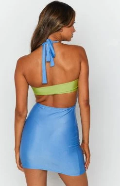 BB Exclusive Reign Mini Dress Blue 14 BB Exclusive Reign Mini Dress Blue