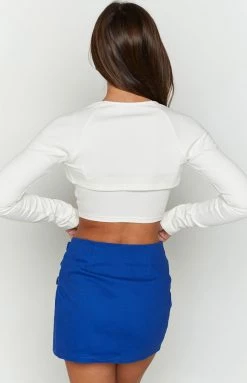 BB Exclusive Revival Blue Mini Skirt New