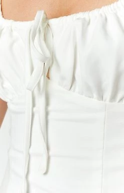 BB Exclusive Rhodes White Mini Dress