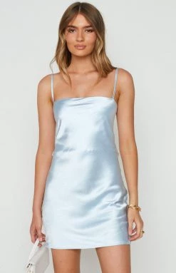 Beginning Boutique Riri Baby Blue Party Dress Dresses