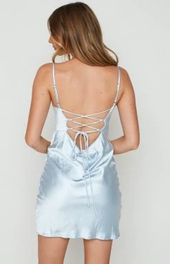 Beginning Boutique Riri Baby Blue Party Dress Dresses