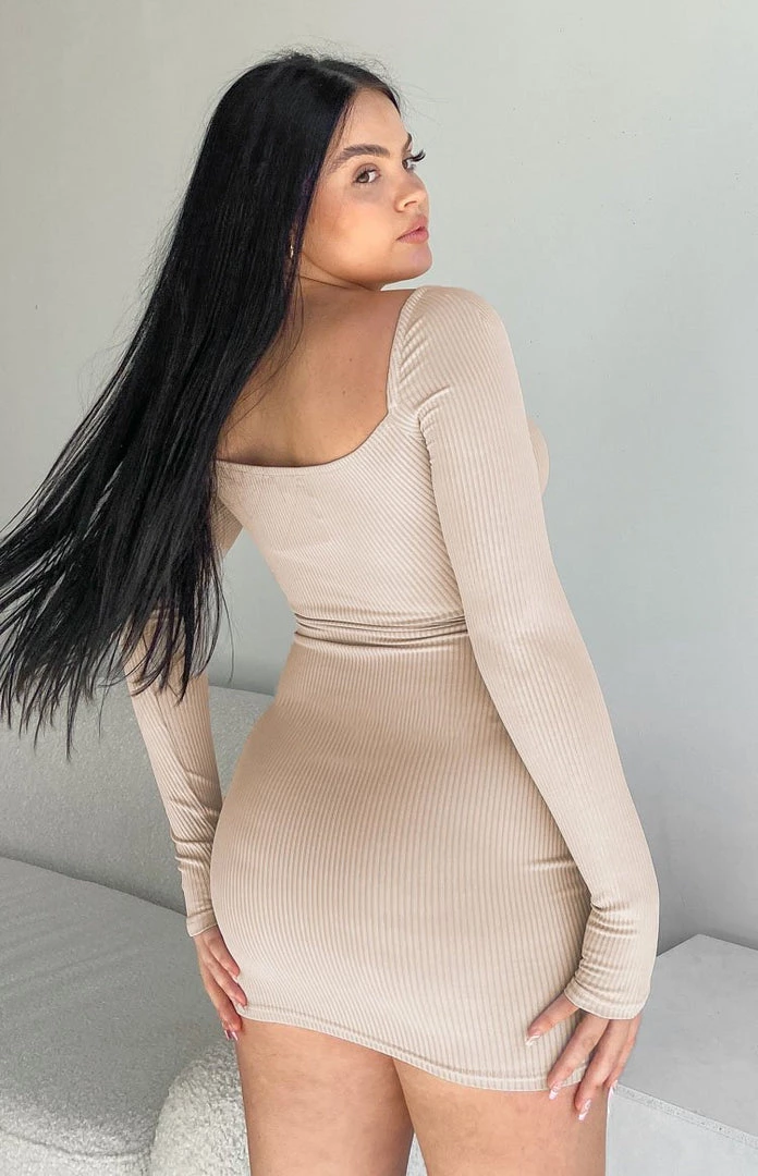 BB Exclusive Risky Love Dress Beige 14 BB Exclusive Risky Love Dress Beige