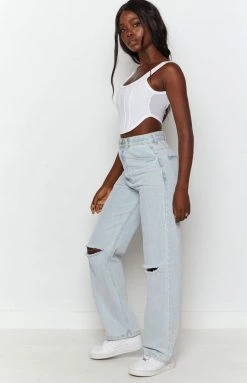 BB Exclusive Robin Wide Leg Jeans Blue 29 BB Exclusive Robin Wide Leg Jeans Blue