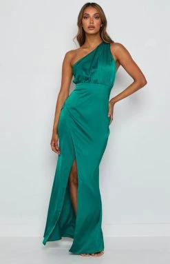 BB Exclusive Romance Formal Dress Emerald