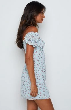 Beginning Boutique Dresses Romy Dress Blue Floral