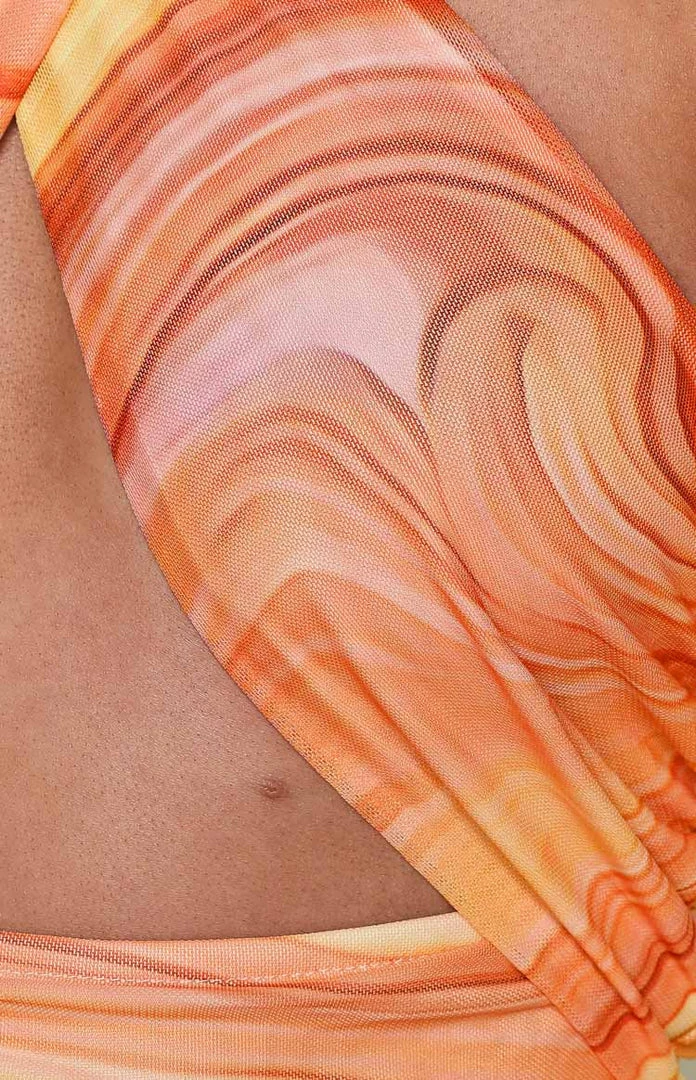 Beginning Boutique Ronnie Orange Halter Mini Dress Dresses 6 Beginning Boutique Ronnie Orange Halter Mini Dress Dresses