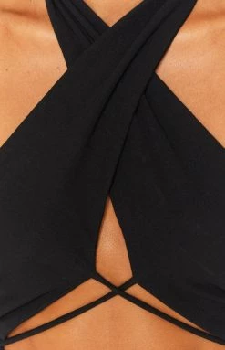 BB Exclusive Dresses Rosalia Black Mini Dress