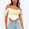 Beginning Boutique Rowie Cream Corset Top