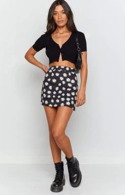 BB Exclusive Rumi Rib Knit Cardi Black