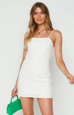 SNDYS Birdie Dress White