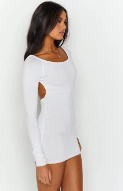 SNDYS Milo White Knit Dress 9 SNDYS Milo White Knit Dress
