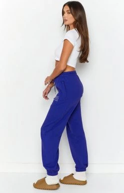 SNDYS Sevens Blue Sweat Pants Bottoms