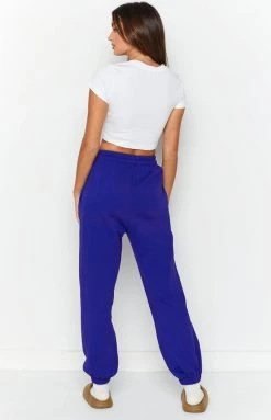 SNDYS Sevens Blue Sweat Pants Bottoms