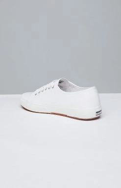 Superga 2750 COTU Classic Canvas Sneaker White Back In Stock