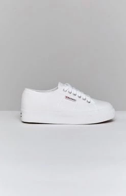 Superga 2730 COTU Canvas Sneaker White 12 Superga 2730 COTU Canvas Sneaker White