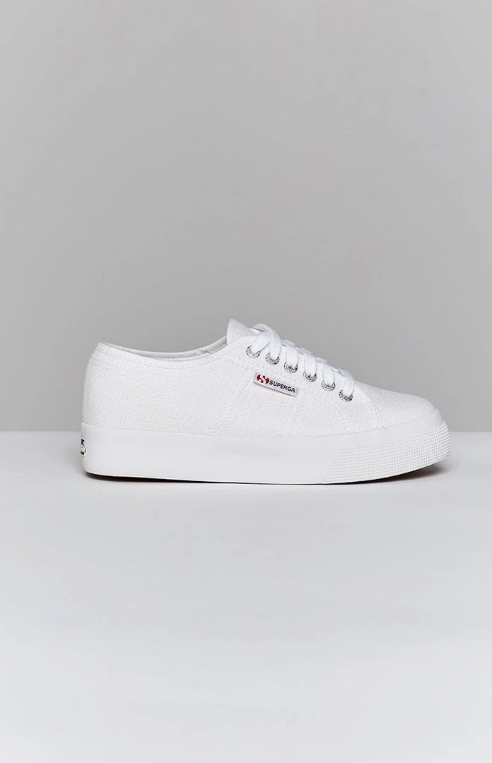 Superga 2730 COTU Canvas Sneaker White 4 Superga 2730 COTU Canvas Sneaker White