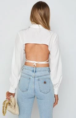 BB Exclusive Saddle Up Crop White
