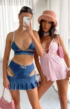 BB Exclusive Sahara Pearl Bra Denim