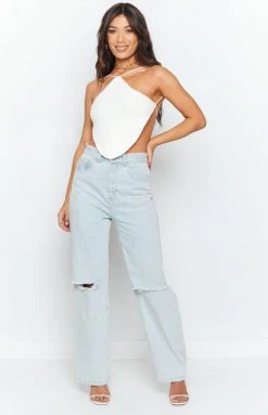 Beginning Boutique Sailing Crop Top White Tops 11 Beginning Boutique Sailing Crop Top White Tops
